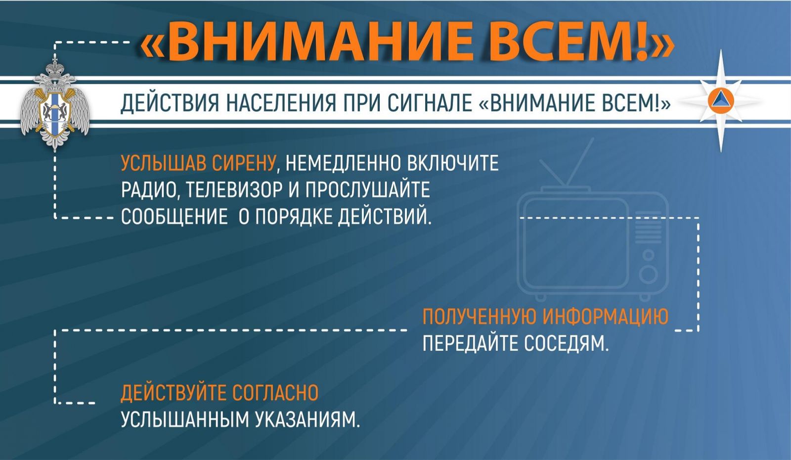 Памятка о действиях населения при получении сигналов гражданской обороны |  Администрация ЗАТО Северск